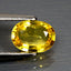 0.97 ct Oval(7.13 x 5.22 mm)(Un-Heated)Ceylon Natural Yellow Sapphire Gemstone