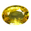 0.79 ct Oval(6.84 x 4.98 mm)(Un-Heated)Ceylon Natural Yellow Sapphire Gemstone