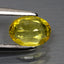 0.79 ct Oval(6.84 x 4.98 mm)(Un-Heated)Ceylon Natural Yellow Sapphire Gemstone