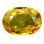 0.74 ct Oval(6.87 x 5.02 mm)(Un-Heated)Ceylon Natural Yellow Sapphire Gemstone
