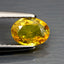 0.74 ct Oval(6.87 x 5.02 mm)(Un-Heated)Ceylon Natural Yellow Sapphire Gemstone
