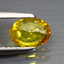0.74 ct Oval(6.87 x 5.02 mm)(Un-Heated)Ceylon Natural Yellow Sapphire Gemstone