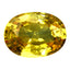 0.86 ct Oval(6.79 x 4.92 mm)(Un-Heated)Ceylon Natural Yellow Sapphire Gemstone