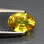 0.86 ct Oval(6.79 x 4.92 mm)(Un-Heated)Ceylon Natural Yellow Sapphire Gemstone