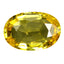 0.83 ct Oval(7.03 x 4.84 mm)(Un-Heated)Ceylon Natural Yellow Sapphire Gemstone