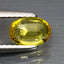 0.83 ct Oval(7.03 x 4.84 mm)(Un-Heated)Ceylon Natural Yellow Sapphire Gemstone