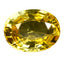 0.92 ct Oval(6.87 x 5.21 mm)(Un-Heated)Ceylon Natural Yellow Sapphire Gemstone