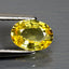 0.95 ct Oval(7.17 x 5.20 mm)(Un-Heated)Ceylon Natural Yellow Sapphire Gemstone