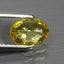 0.95 ct Oval(7.17 x 5.20 mm)(Un-Heated)Ceylon Natural Yellow Sapphire Gemstone