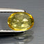 1.01 ct Oval(7.15 x 5.19 mm)(Un-Heated)Ceylon Natural Yellow Sapphire Gemstone