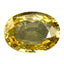 0.82 ct Oval(6.97 x 5.11 mm)(Un-Heated)Ceylon Natural Yellow Sapphire Gemstone