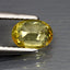 0.82 ct Oval(6.97 x 5.11 mm)(Un-Heated)Ceylon Natural Yellow Sapphire Gemstone