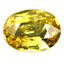 0.76 ct Oval(6.89 x 5.09 mm)(Un-Heated)Ceylon Natural Yellow Sapphire Gemstone