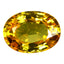 2.01 ct Fair Oval (8.74 x 6.43 mm) Heated Madagascar Yellow Sapphire Loose Stone