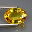 2.01 ct Fair Oval (8.74 x 6.43 mm) Heated Madagascar Yellow Sapphire Loose Stone