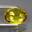 2.01 ct Fair Oval (8.74 x 6.43 mm) Heated Madagascar Yellow Sapphire Loose Stone