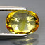1.97 ct Romantic Oval(8.79 x 6.51 mm)Heated Madagascar Yellow Sapphire Gemstone