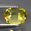 1.61 ct Sparkling Oval(8.68 x 6.47 mm)Heated Madagascar Yellow Sapphire Gemstone
