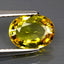 1.72 ct Very good Oval(8.48 x 6.39 mm)Heated Madagascar Yellow Sapphire Gemstone