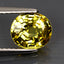1.72 ct Impressive Oval (7.58 x 6.70 mm) Heated Madagascar Yellow Sapphire Stone