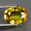0.95 ct Romantic Oval(7.71 x 5.50 mm)Heated Madagascar Yellow Sapphire Gemstone