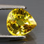 1.80 ct Amazing Pear (7.42 x 6.94 mm) Heated Madagascar Yellow Sapphire Stone