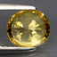 1.54 ct Attractive Oval (6.66 x 7.53 mm) Heated Madagascar Yellow Sapphire Stone