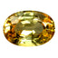1.35 ct Flashing Oval(7.80 x 5.38 mm)Heated Madagascar Yellow Sapphire Gemstone