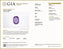 GIA Certified 2.41 ct Oval Cut (9.81 x 7.27 mm) 100% Natural Purple Sapphire