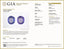 GIA Certified 2.49 ct Oval (8.60 x 7.64 mm)  100% Natural Color Change Sapphire