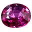 0.70 ct Phenomenal Oval (5.75 x 4.94 mm) Ceylon Natural Pink Sapphire Gemstone