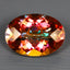 7.68 ct Fantastic Oval (14.01 x 10.22 mm) Multi Color Twilight Topaz Gemstone