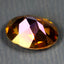 2.94 ct Oval (10.12 x 8.05 mm) Multi Color Twilight Topaz Genuine Stone Gemstone