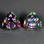 8.64 ct (2pcs) MATCHING PAIR Trillion (10.04 x 10.00 mm) Mystic Fire Topaz Stone
