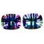 7.44 ct(2pcs)MATCHING PAIR Cushion(10.04 x 8.09 mm)Mystic Fire Topaz Gemstone