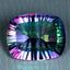 3.36 ct Super-Excellent Cushion(10.12 x 8.09 mm)Green Mystic Fire Topaz Genuine