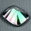 3.36 ct Super-Excellent Cushion(10.12 x 8.09 mm)Green Mystic Fire Topaz Genuine