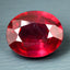 4.45 ct Tremendous Oval (10.75 x 8.98 mm) Mozambique Pigeon Blood Red Ruby Stone