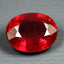 3.97 ct Oval (10.80 x 8.56 mm) Mozambique Pigeon Blood Red Ruby Loose Gemstone