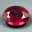 3.57 ct Good-looking Oval(10.20 x 8.36 mm)Mozambique Pigeon Blood Red Ruby Stone