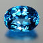 25.16 ct Super-Excellent Oval(20.07 x 15.10 mm)Brazil Swiss Blue Topaz Gemstone