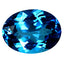 20.61 ct Unbelievable Oval (19.83 x 14.80 mm) Brazil Swiss Blue Topaz Gemstone
