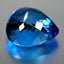 18.53 ct Marvelous Pear Cut (16.24 x 14.15 mm) Brazil Swiss Blue Topaz Gemstone