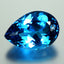 19.75 ct Charming Pear(19.89 x 13.82 mm)Brazil Swiss Blue Topaz Natural Gemstone