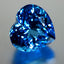 20.00 ct Fantastic Heart Cut (16.01 x 15.25 mm) Brazil Swiss Blue Topaz Gemstone