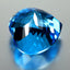 20.00 ct Fantastic Heart Cut (16.01 x 15.25 mm) Brazil Swiss Blue Topaz Gemstone