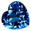 15.65 ct Incomparable Heart (15.65 x 14.95 mm) Brazil Swiss Blue Topaz Gemstone