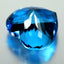 15.65 ct Incomparable Heart (15.65 x 14.95 mm) Brazil Swiss Blue Topaz Gemstone