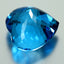 15.21 ct Charming Heart Cut (15.12 x 14.34 mm) Brazil Swiss Blue Topaz Gemstone