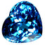 17.39 ct Mind-Boggling Heart (16.34 x 14.68 mm) Brazil Swiss Blue Topaz Gemstone
